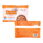 Comida Húmeda en Salsa para Gatos con Sabor a Pollo y Salmón Nature´s Variety