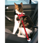 Arnes Con Cinturon Seguridad Coche Trixie Para Gato