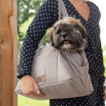 Designed By Lotte Bolso para perros Bundu color Beige