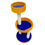 Rascador Azul / Naranja para gatos