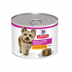 Hills Science Plan Mature Small & Mini Comida Húmeda Para Perros Pequeños con Pollo