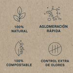 Arena Aglomerante Vegetal Blutive 6L