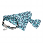 FuzzYard Pack Collar, Pajarita y Bandana Para Gatos Aqua