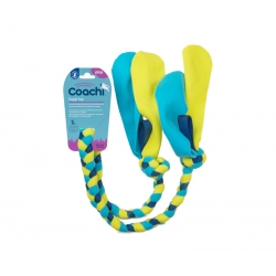 Coachi Tuggi Tug Juguete de Cuerda para Perros Azul/Lima