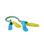 Coachi Tuggi Tug Juguete de Cuerda para Perros Azul/Lima