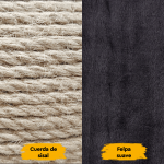 Rascador para Gatos Sena Color Gris Gloria Pets