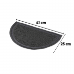 Trixie Alfombri Semicircular para gatos de Antracita