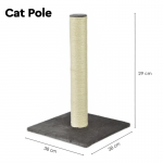 Rascador para Gatos Bold Cat Pole 38x38x59cm
