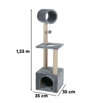 Zolux Rascador Arbol Triple para Gatos