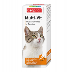 Beaphar Multi-Vit Aceite Multivitaminas Con Taurina Para Gatos