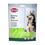 Trixie DentaFun Chewing Chips Tiras Dentales para Perro con Spirulina