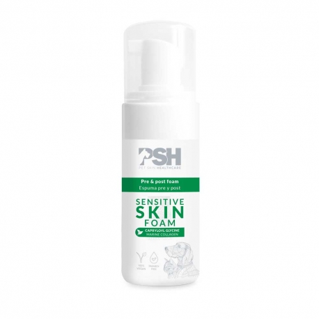 PSH Sensitive Skins Foam Espuma Para Perros Y Gatos con Pieles Sensibles