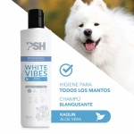 PSH White Vibes Champú Para Perros y Gatos con Pelaje Blanco