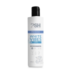 PSH White Vibes Champú Para Perros y Gatos con Pelaje Blanco