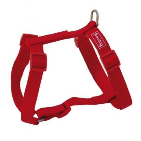 Freedog Basic Arnes Para Perros en H Color Rojo