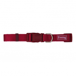 Freedog Basic Collar Para Perros Color Granate