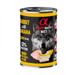 Alpha Spirit Comida Húmeda Para Perros con Conejo y Plátano