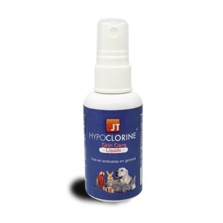 JT- Hypoclorine Skin care spray para piel y heridas en perros gatos y pequeños mamíferos
