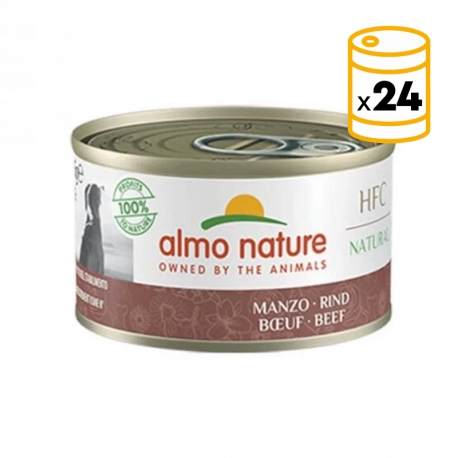 Almo Nature HCF Natural Comida Húmeda para Perros con Vacuno