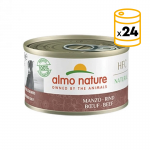 Almo Nature HCF Natural Comida Húmeda para Perros con Vacuno