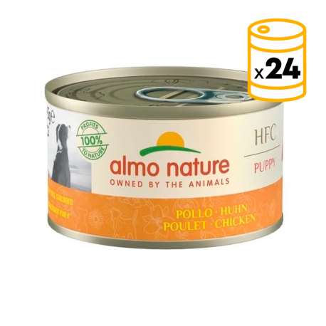 Almo Nature HCF Puppy Comida Húmeda para Cachorros con Pollo