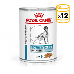 Royal Canin Dog Veterinary Sensitivity Control Comida Húmeda Con Pato Y Arroz Para Perro