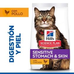 Hills-SP Feline Adult Sensitive Stomach. (1)