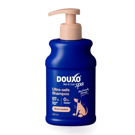 Douxo Skin & Coat Spa Champú Control Muda de Pelo para Perros