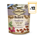 Snack Crunchy Caballa con Frambuesas
