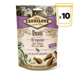 Carnilove Dog Snack Semihúmedo sabor Codorniz Oregano