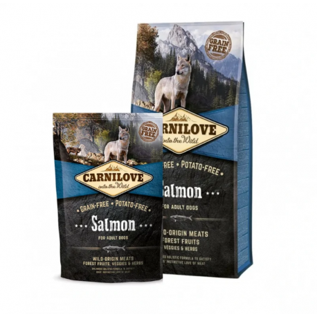 Carnilove Adult Para Perro Con Salmón - 1,5 KILOS GRATIS!!