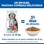 Hills Science Plan Perfect Weight & Active Mobility pienso para perros medianos sabor pollo