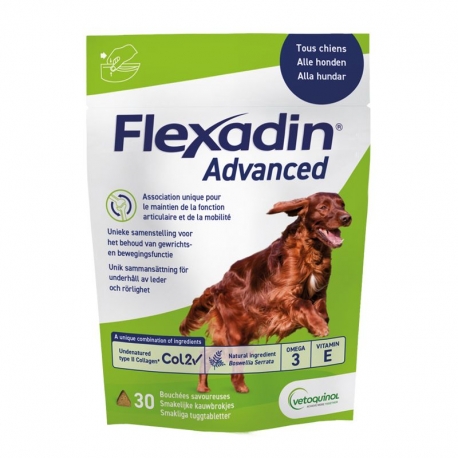 Vetoquinol-Flexadin Advance UCII para Perro (1)