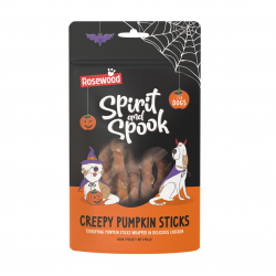 Rosewood Sticks Calabaza Espeluznantes Snack para Perros Halloween