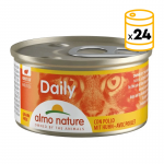 Almo Nature Daily Comida Húmeda en Mousse para Gatos con Pollo