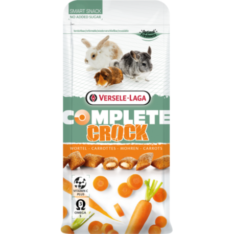 Versele Laga Complete Crock Snack de Zanahoria para Pequeños Mamíferos
