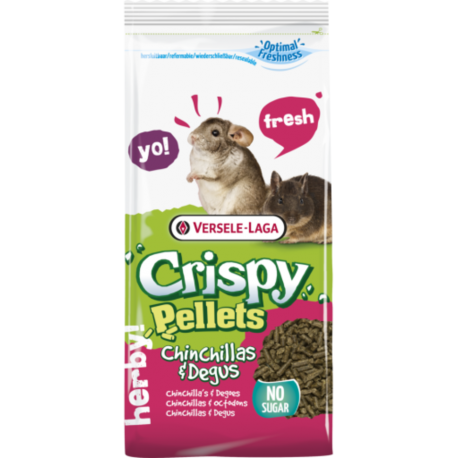 Versele Laga Crispy Pellets Alimento Granulado para Chinchillas y Degús