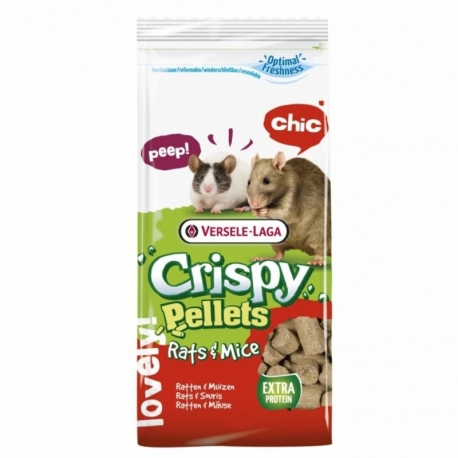 Versele Laga Crispy Pellets Alimento Granulado para Ratas y Ratones