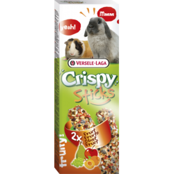 Versele Laga Crispy Sticks Snack para Conejos y Roedores con Frutas