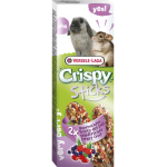 Versele Laga Crispy Sticks Snack para Conejos y Chinchillas con Frutos del Bosque
