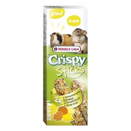 Versele Laga Crispy Sticks Snack para Cobayas y Chinchillas con Cítricos