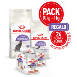 Royal Canin Regular Sterilised 37 Pienso Para Gato Adulto Esterilizado 10 + 4 Kg