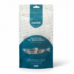Natuka Delicias de Boquerón Snack Para Perros y Gatos