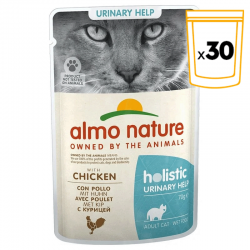 Almo Nature Holistic Urinary Help Comida Húmeda para Gatos con Pollo