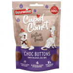 Cupid and Comet Choc Buttons Snack para Perros Navidad