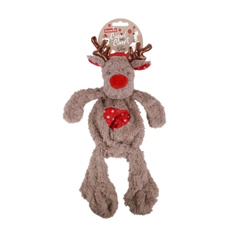 Rosewood Peluche XL para Perros Grandes Reno Rita de Navidad