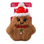 Kong Peluche para Perros Mini Muñeco de Jengibre de Navidad