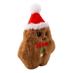 Kong Peluche para Perros Mini Muñeco de Jengibre de Navidad
