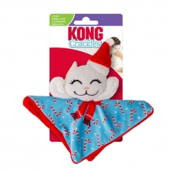 Kong Crackles Santa Kitty Peluche para Gatos de Navidad