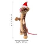 Kong Ratón de Navidad Peluche para Gatos con Catnip
